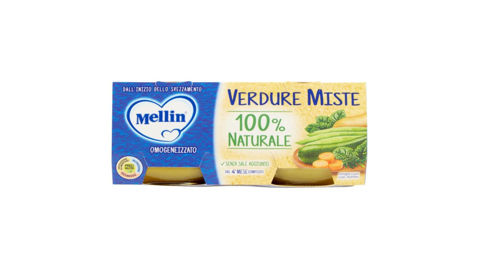 Mellin Verdure miste Omogeneizzato