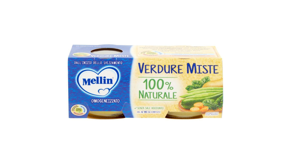 Mellin Verdure miste Omogeneizzato
