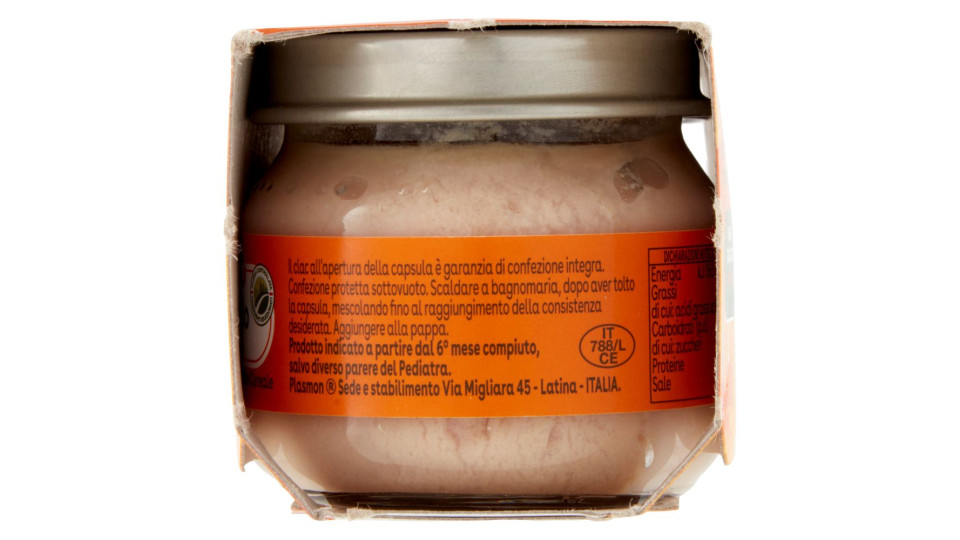 Plasmon Agnello omogeneizzato con carne e cereale