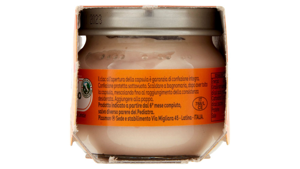 Plasmon Tacchino Omogeneizzato con tacchino e cereale
