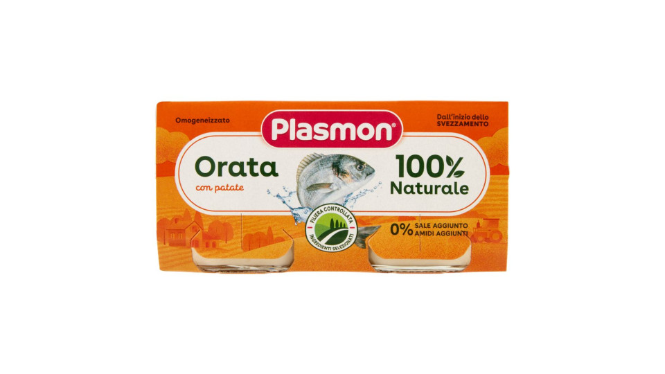 Plasmon	Orata con patate omogeneizzato
