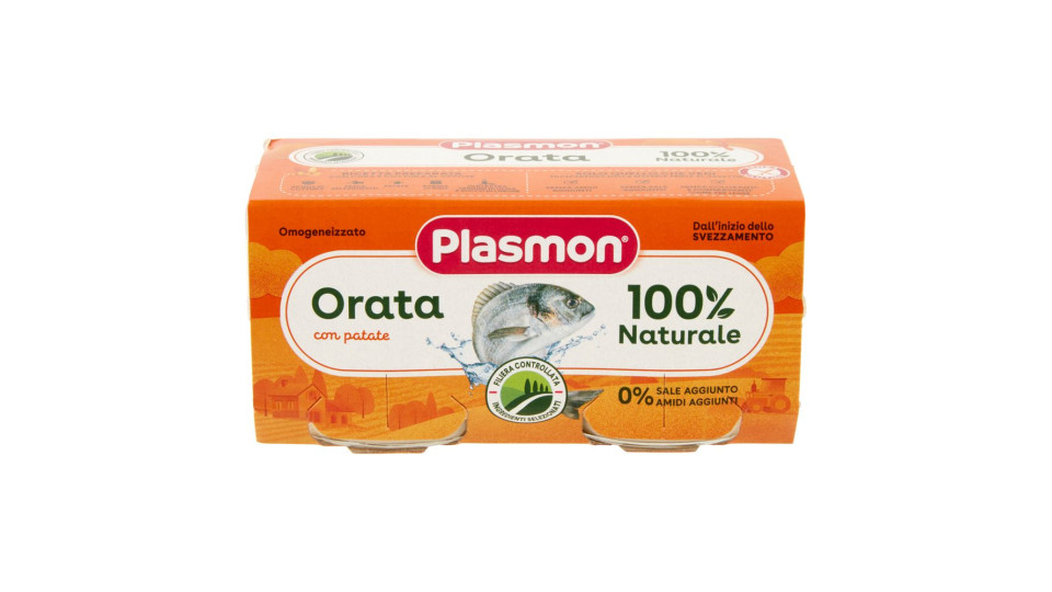 Plasmon	Orata con patate omogeneizzato