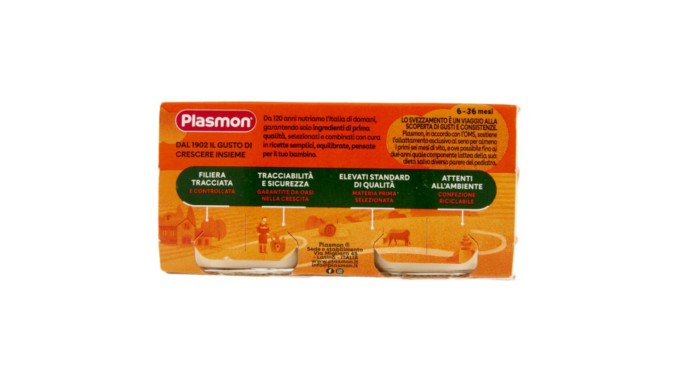 Plasmon	Orata con patate omogeneizzato