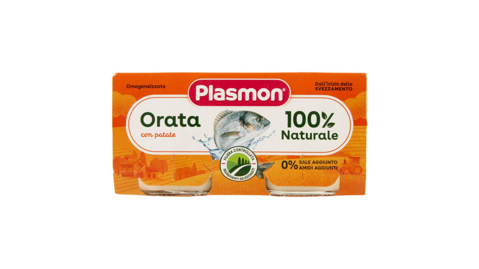 Plasmon	Orata con patate omogeneizzato