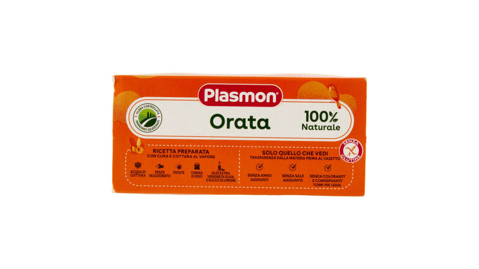 Plasmon	Orata con patate omogeneizzato