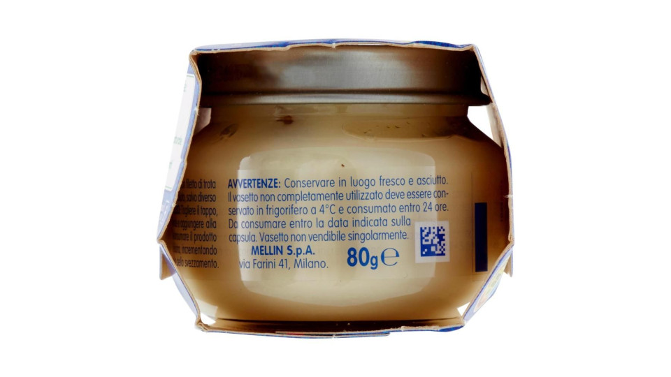 Mellin Trota e verdure Omogeneizzato