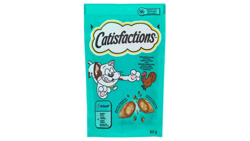 Catisfactions con Tacchino