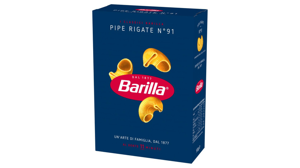 Barilla n.91 pipe rigate