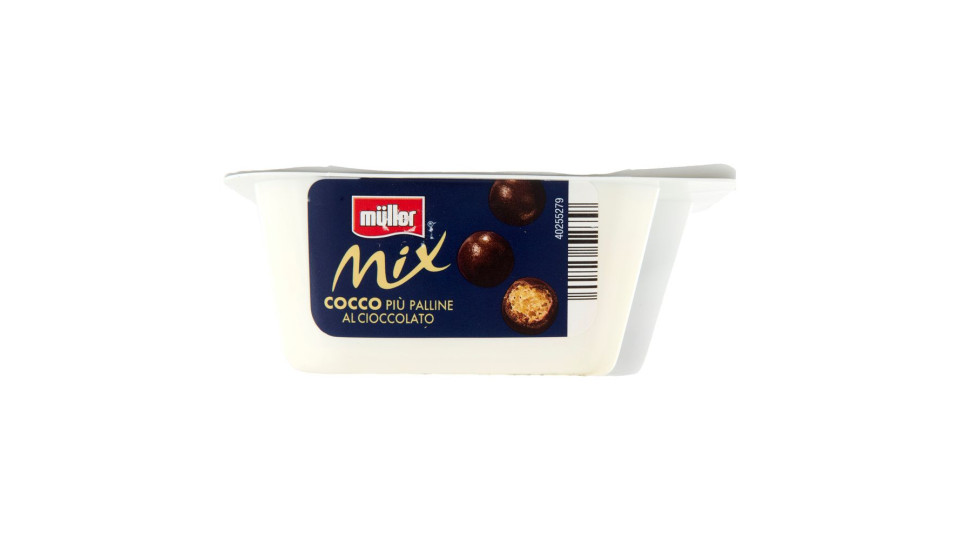 müller Mix Yogurt al Cocco Più Palline al Cioccolato