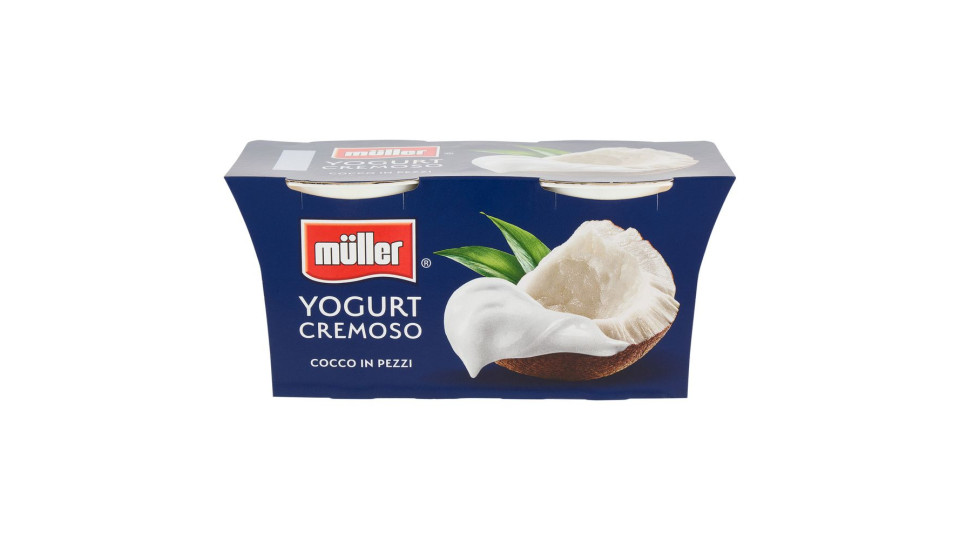 müller Yogurt Cremoso Cocco in Pezzi