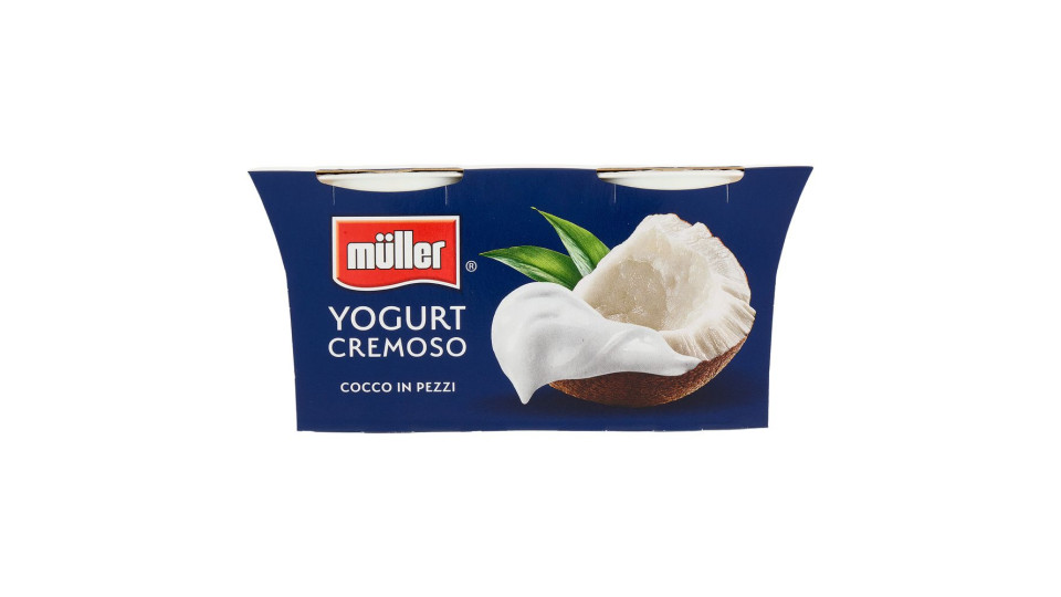 müller Yogurt Cremoso Cocco in Pezzi