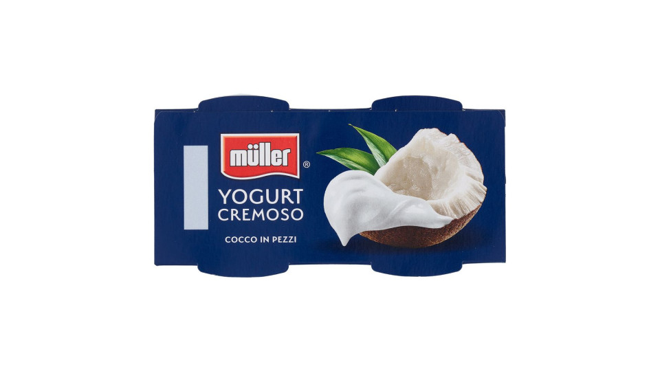 müller Yogurt Cremoso Cocco in Pezzi