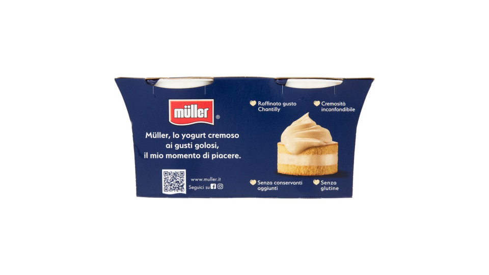 müller Yogurt Cremoso Chantilly