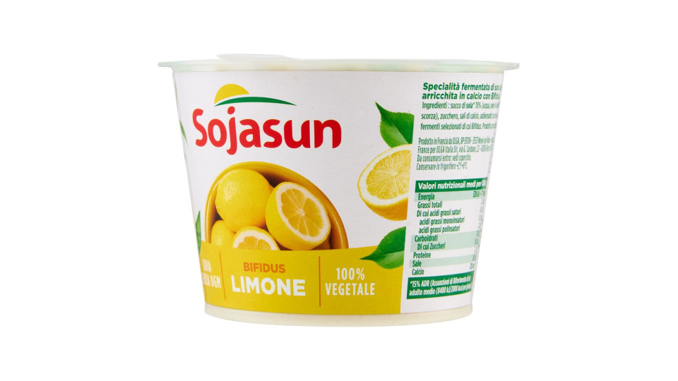 Sojasun Bifidus Limone