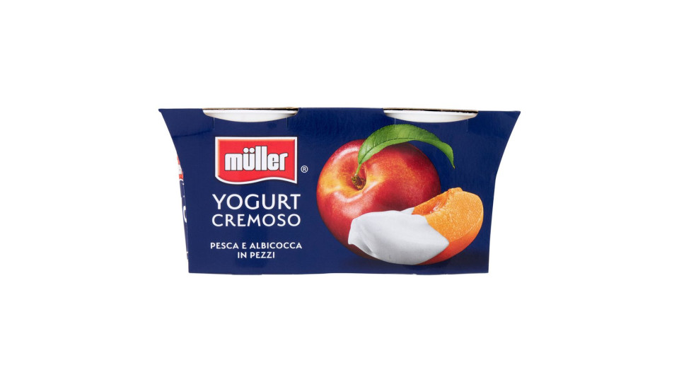müller Yogurt Cremoso Pesca & Albicocca