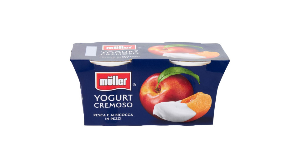 müller Yogurt Cremoso Pesca & Albicocca