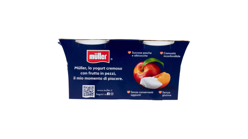 müller Yogurt Cremoso Pesca & Albicocca