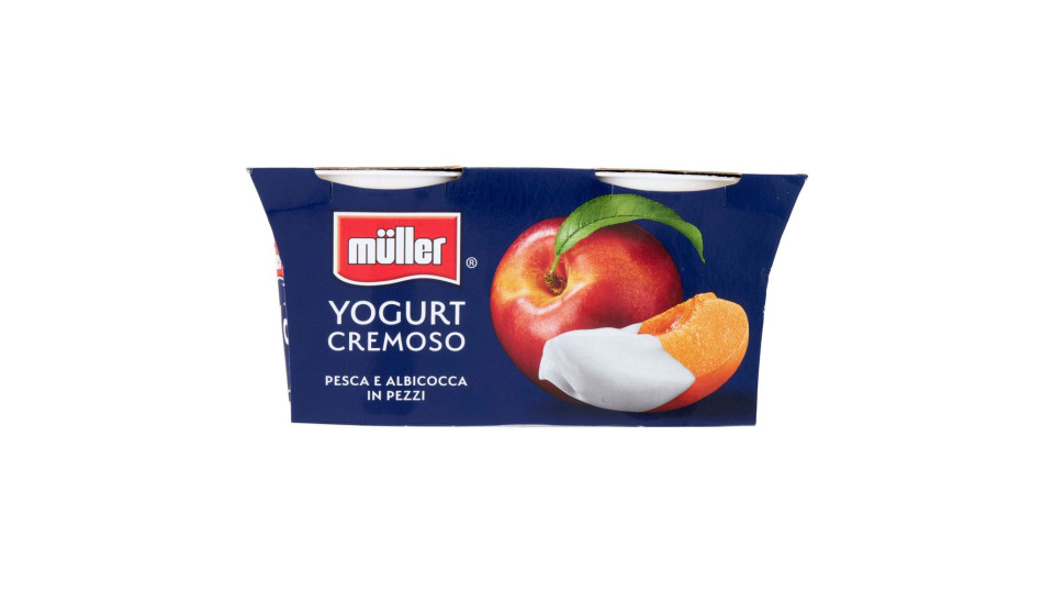 müller Yogurt Cremoso Pesca & Albicocca