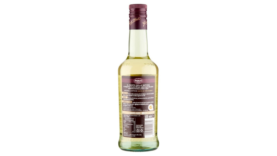 Ponti Aroma Antico Aceto di Vino Bianco 0,5 l