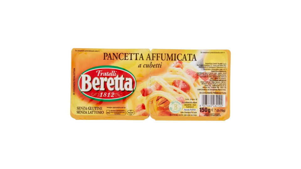 Fratelli Beretta Pancetta affumicata a cubetti