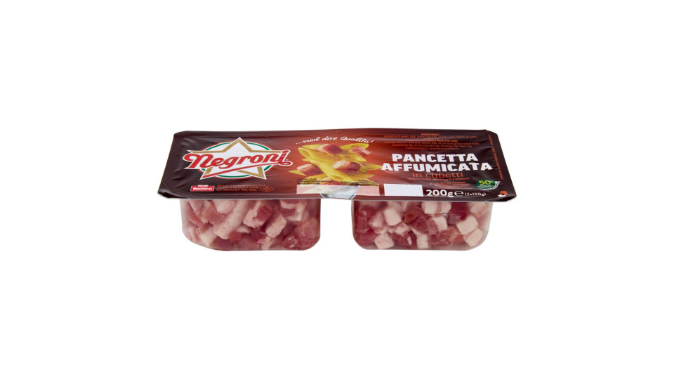 Negroni Pancetta Affumicata in Cubetti