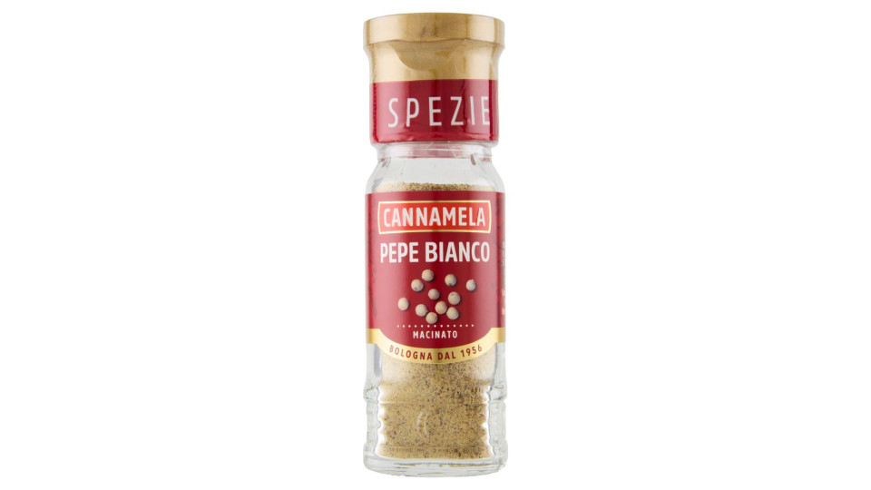 Cannamela Pepe bianco macinato
