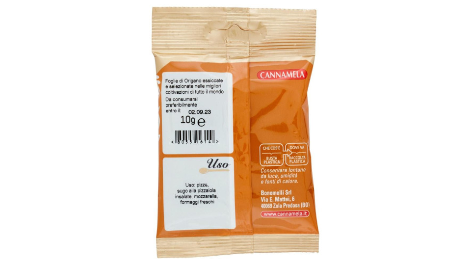 Cannamela Origano foglie