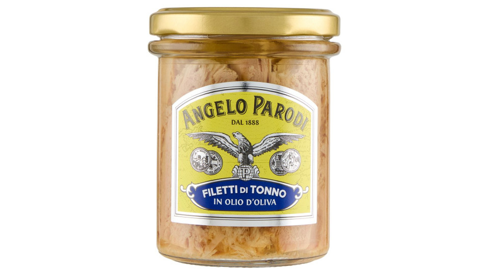 Angelo Parodi Filetti di Tonno in Olio d'Oliva