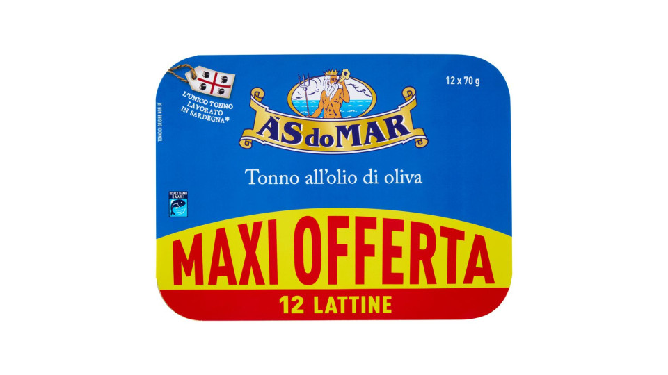 Asdomar Tonno all'olio di oliva