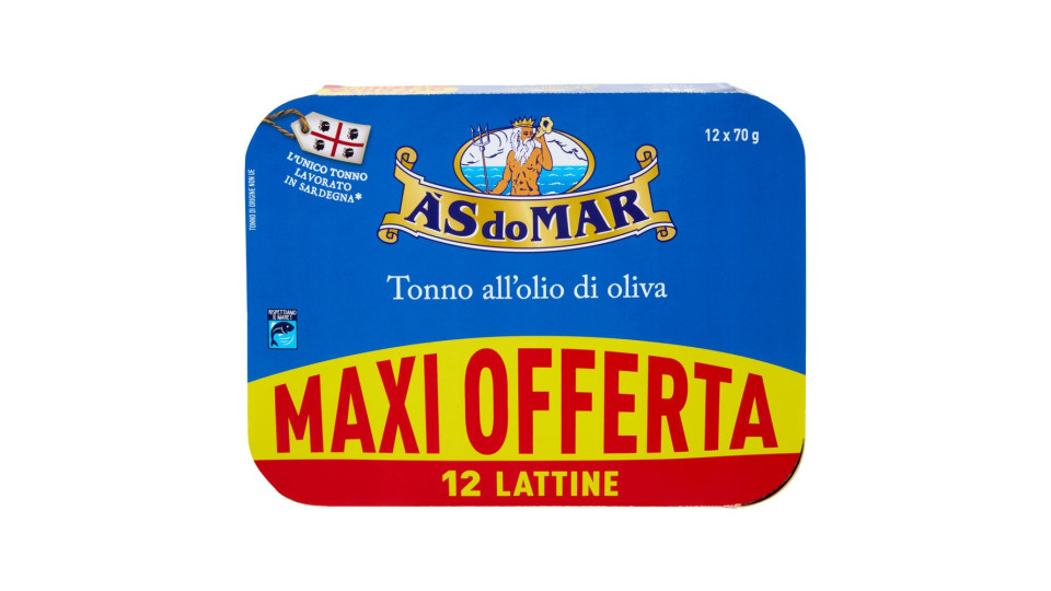 Asdomar Tonno all'olio di oliva