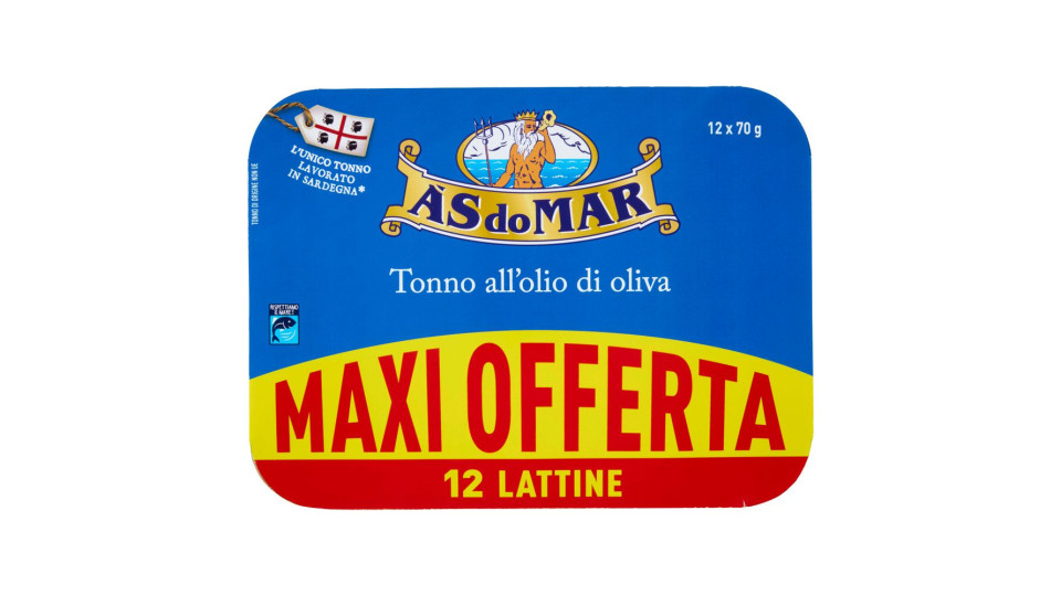 Asdomar Tonno all'olio di oliva