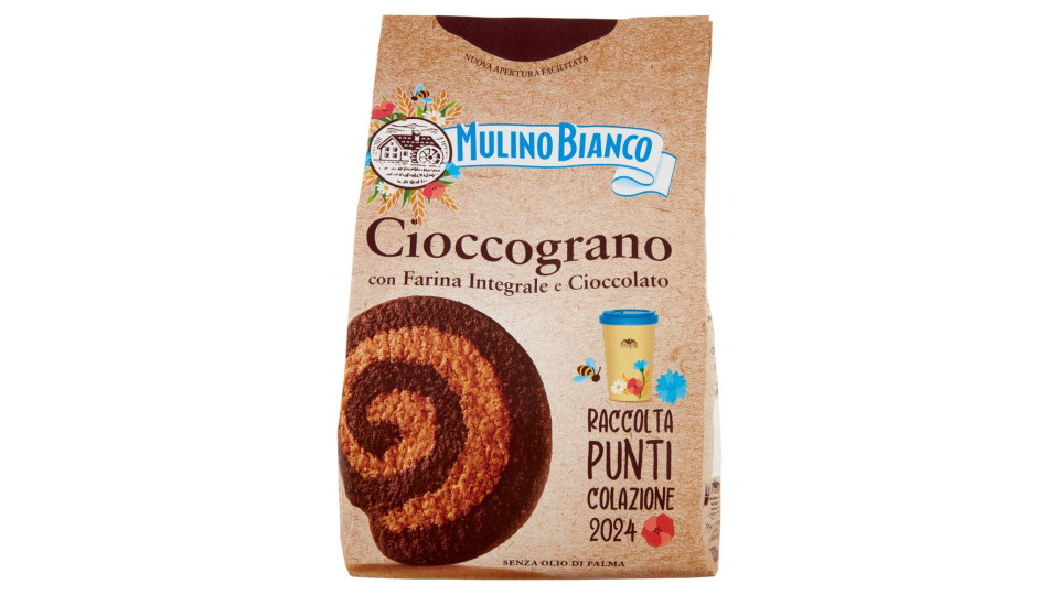Mulino Bianco Cioccograno con Farina Integrale e Cioccolato