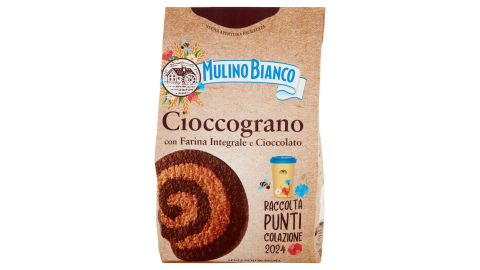 Mulino Bianco Cioccograno con Farina Integrale e Cioccolato