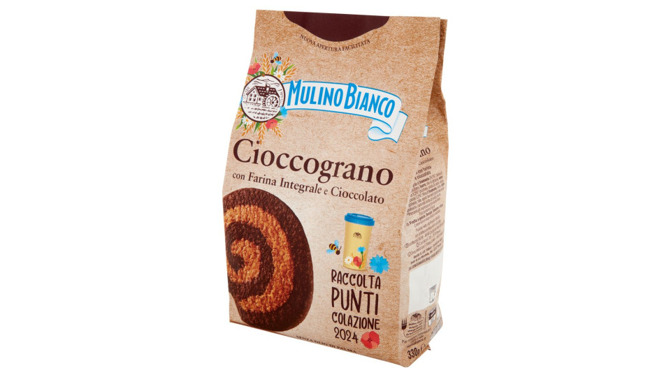 Mulino Bianco Cioccograno con Farina Integrale e Cioccolato
