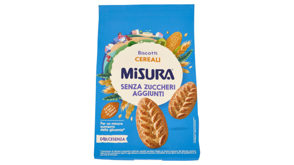 Misura Dolcesenza Biscotti ai cereali
