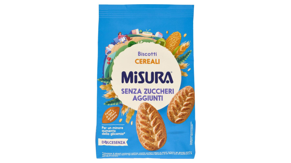 Misura Dolcesenza Biscotti ai cereali