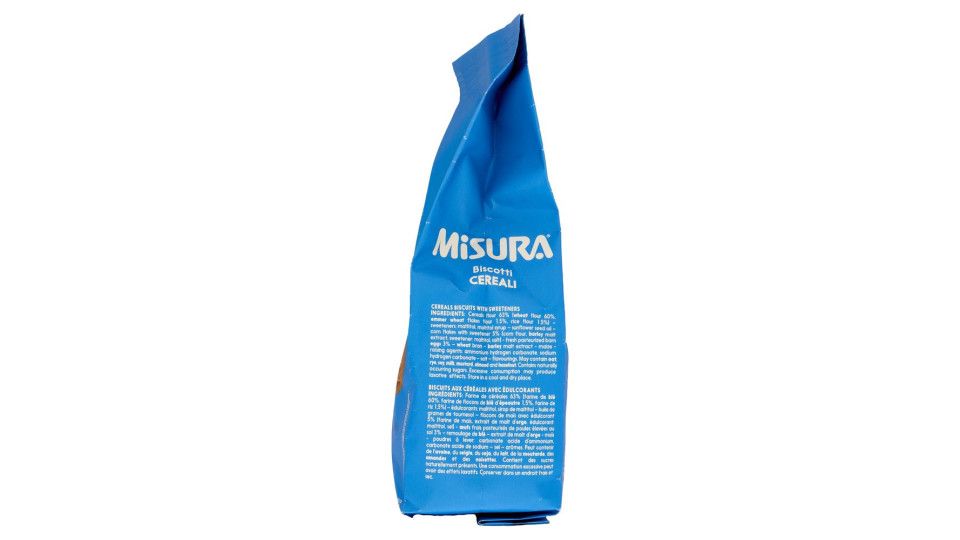 Misura Dolcesenza Biscotti ai cereali