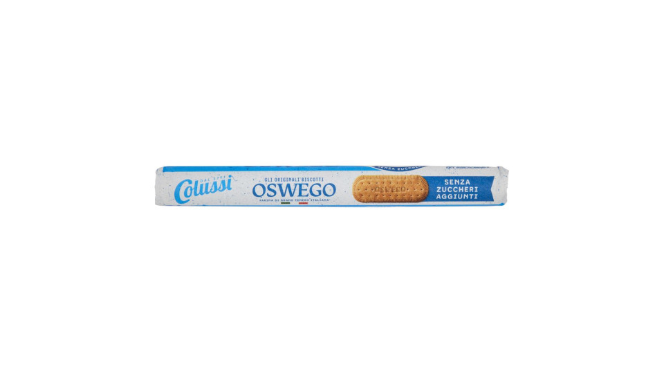 Colussi Oswego senza zuccheri aggiunti