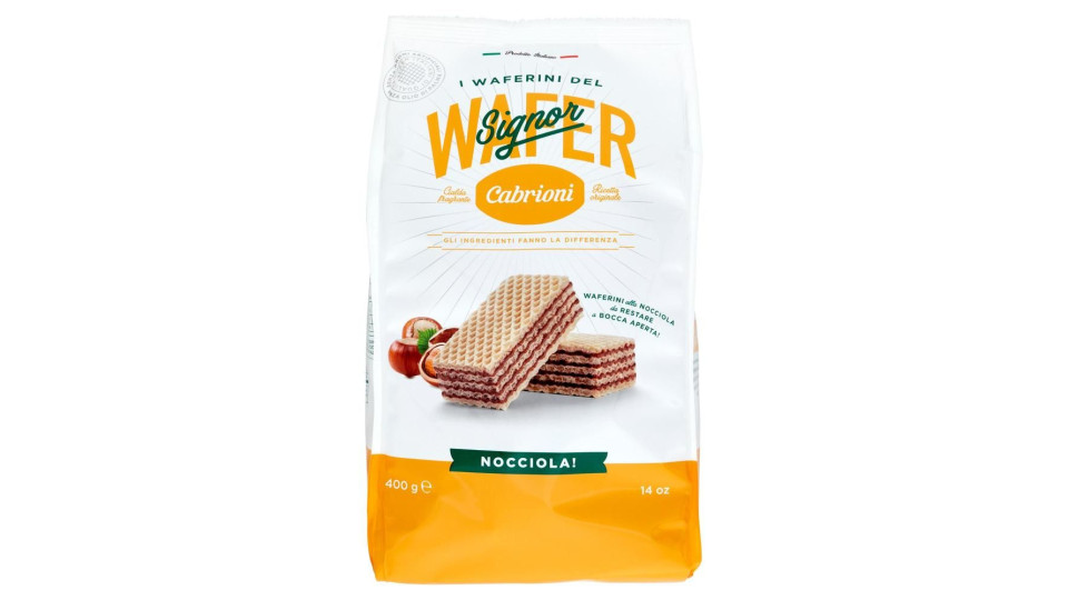 Cabrioni wafer nocciola