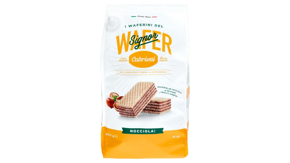 Cabrioni wafer nocciola