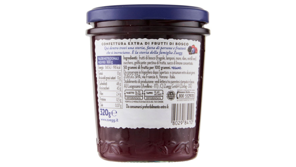 Zuegg Frutti di Bosco