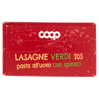 Lasagne Verdi 205 Pasta all'Uovo con Spinaci