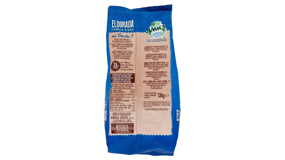 Amica Chips Eldorada con Olio di Oliva