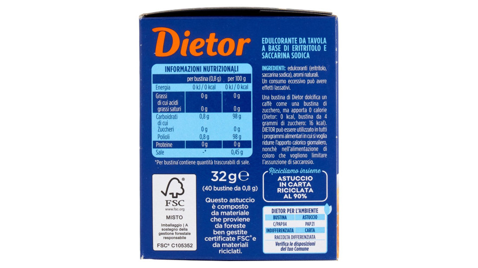 My Dietor 40 bustine