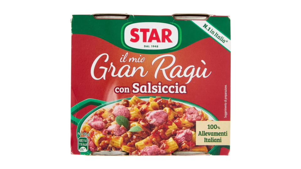 Star Il Mio Gran Ragù con Salsiccia