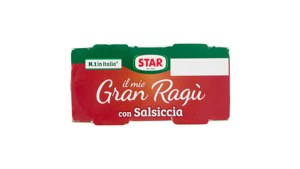Star Il Mio Gran Ragù con Salsiccia