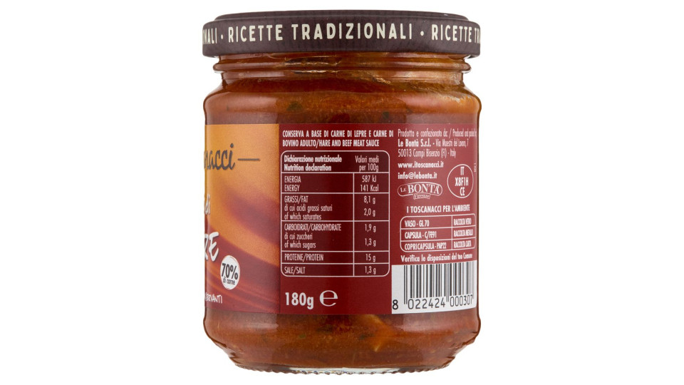 i toscanacci Sugo di Lepre