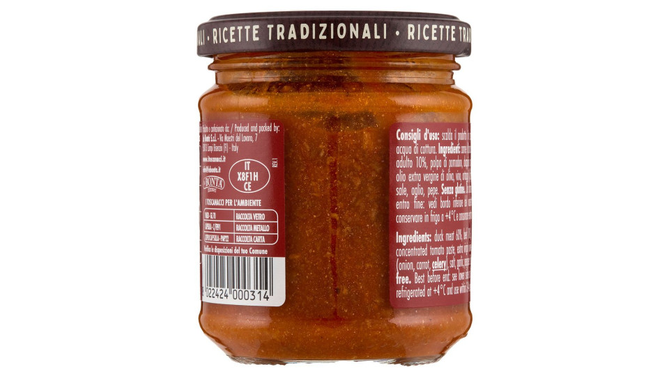 i toscanacci Ragù di Anatra