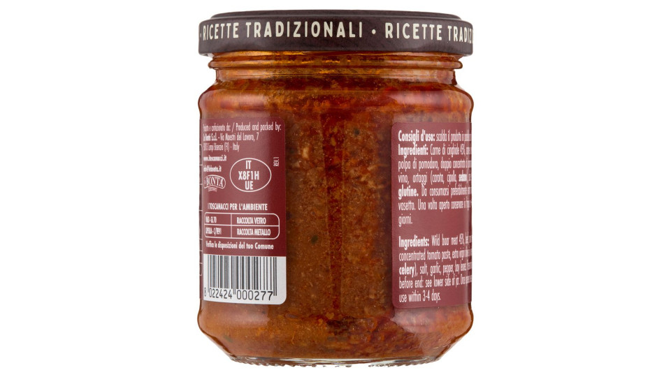 i toscanacci Ragù di Cinghiale