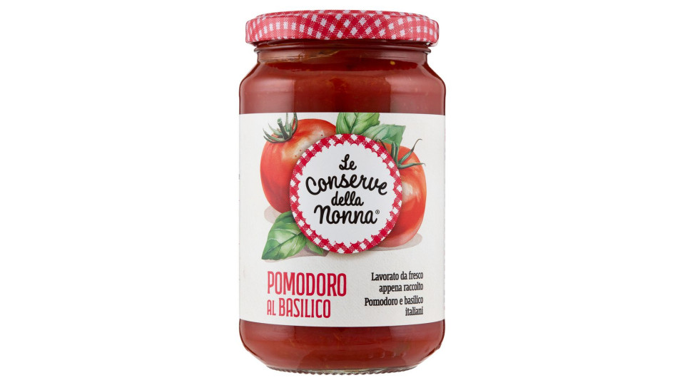 Le conserve della nonna Pomodoro al basilico
